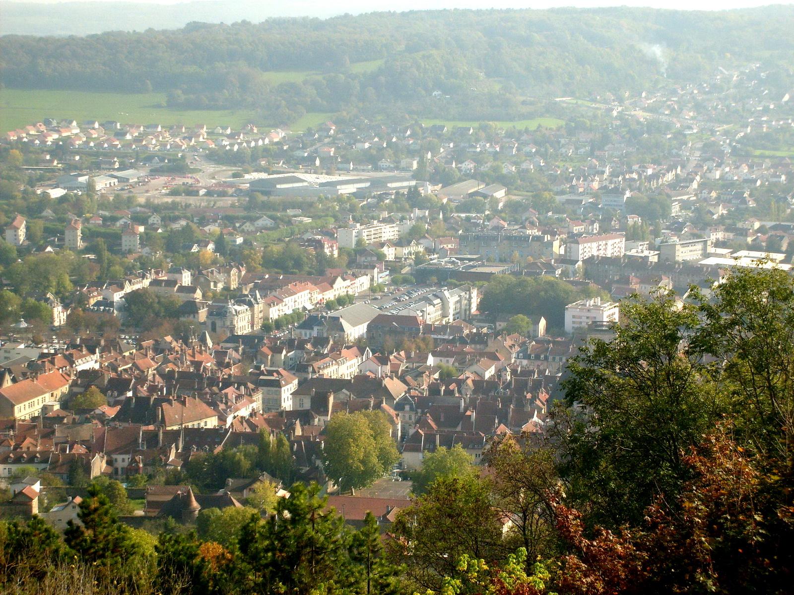 Vesoul from La Motte